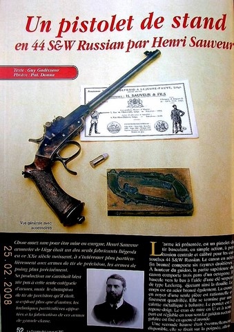 SAUVEUR Henri.1909-1937Pistolet de Tir